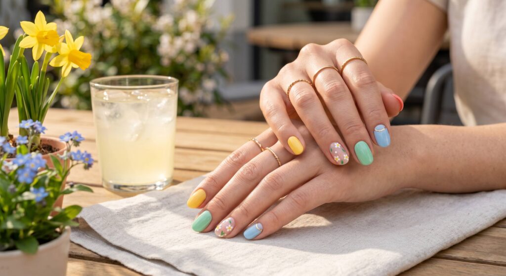 Frühling Nägel 2026 Nageldesign