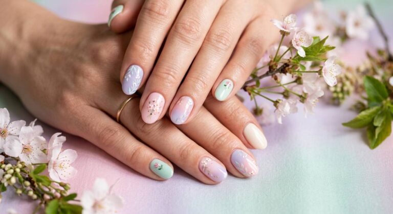 Frühlings Nails Pastell 2026 Nageldesign