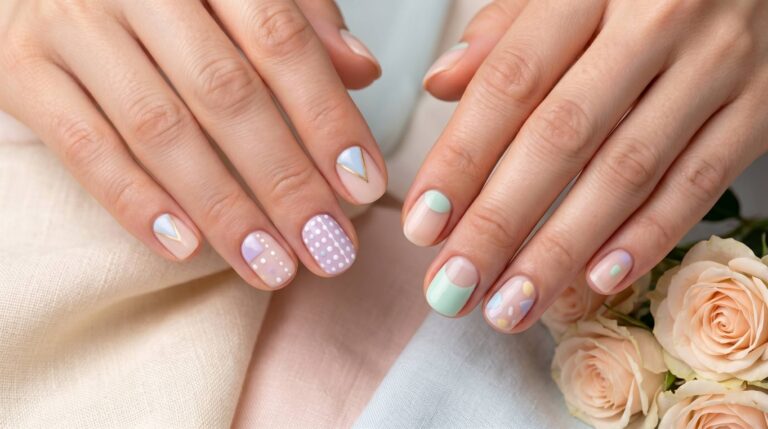 kurze Nageldesigns 2026 Nageldesign